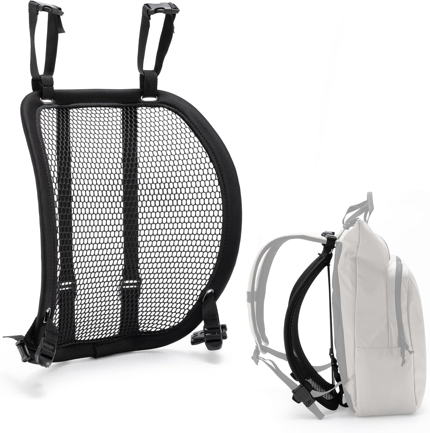 Cycling Commuter Backpack - Mochila Ligera con Ventilación, Malla Espaciadora,