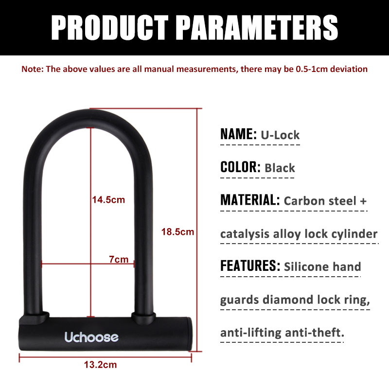Candado en U para bicicleta at - U Lock Heavy Duty reseña y precio