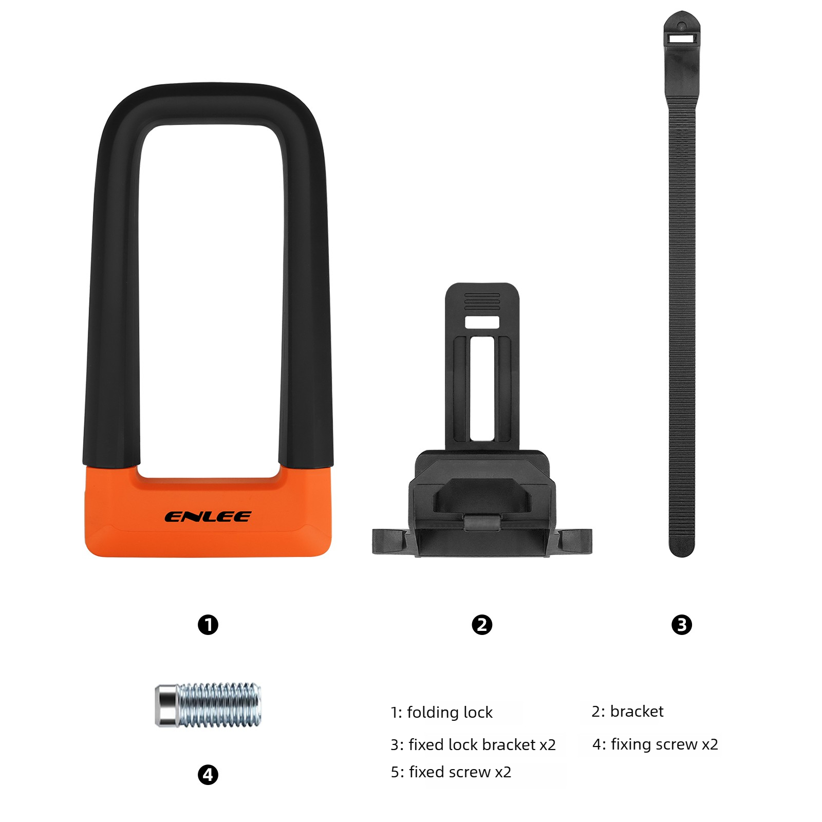 Candado en U Antirrobo ENLEE p - U Lock Heavy Duty reseña y precio