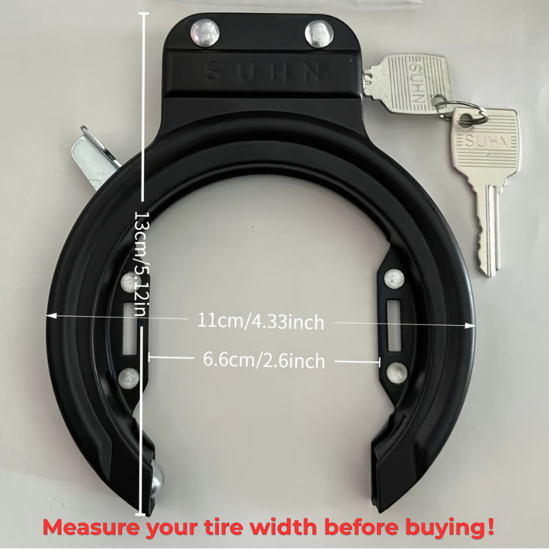 Candado de Herradura para Bici - U Lock Heavy Duty reseña y precio
