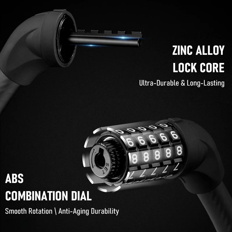 Candado de Combinación de 5 Dí - U Lock Heavy Duty reseña y precio