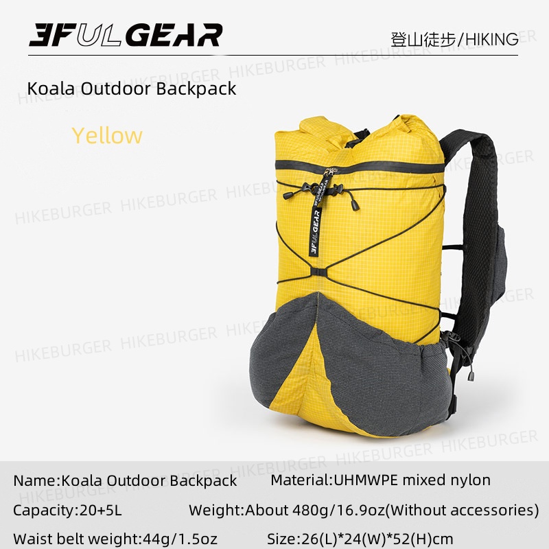 Mochila 3F UL GEAR Koala para  - Cycling Commuter Backpack reseña y precio