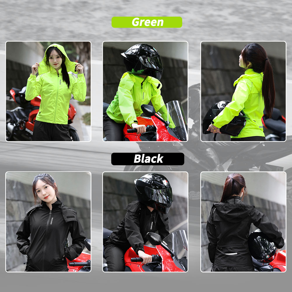 WOSAWE-chubasquero de ciclismo - Cycling Rain Jacket Commute reseña y precio