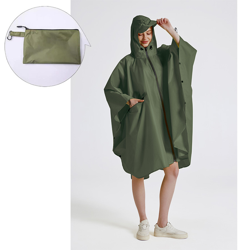 Chubasquero transpirable para  - Cycling Rain Jacket Commute reseña y precio